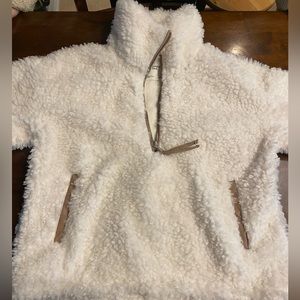Abercrombie Half Zip Sherpa